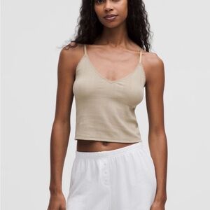 Lululemon Cropped Tank Top